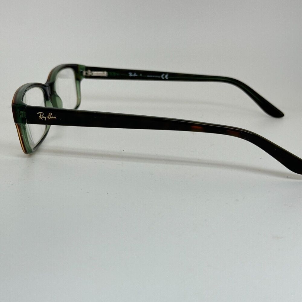 Ray-Ban Eyeglasses Frames RB5187 2445 Brown Rectangular Full Rim 52-16-140 15013 - Picture 2 of 7